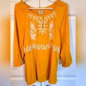 Medium - Yellow - St John's Bay Shirt